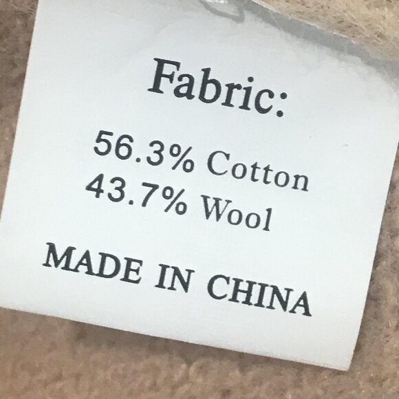 Yesno Bear Sweater Womens Large Abstract Print Wool Blend Artsy Loose Fit Boho - Picture 7 of 9